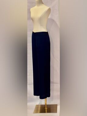 Lauren Ralph Lauren Navy Women's Wide Leg Pants - Size 16